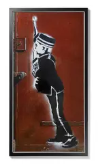 Bell boy by Hal Wilson, Print, sold Jan 2021