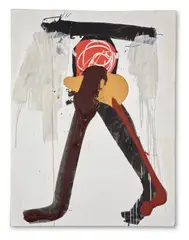 Man at one side by Agustí Puig, 2017, etching and printmaking, sold Jan 2021