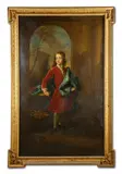 Portrait of the hon. william george sutton by Hans Hysing, oil, sold Jan 2021