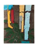 Brooklyn street by Lyon Oliver, Oil on canvas, sold Jan 2021