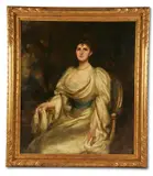 Mrs george harland-peck by James Jebusa Shannon, oil, sold Jan 2021
