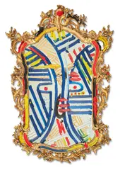 Self prophetic vanity by Abdullah Qandeel, 2019, oil, sold Jan 2021