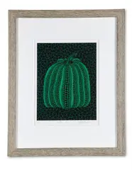Pumpkin (gt) (kusama 229) by Yayoi Kusama, Screenprint in colours, sold Jan 2021