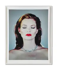 Kate moss by Chris Levine, 2015, print, sold Jan 2021