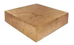By based upon by Fragmented Crack Coffee Table, Bronze three piece coffee table, sold Jan 2021