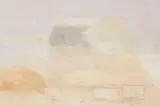 Pale Landscape by Michael Ayrton, Oil on collage on board, offered Jan 2021