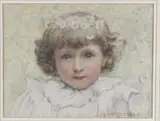 The Daisy Chain by Lily Skeaping Kaufman, Watercolour, sold Jan 2021