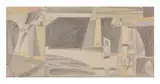 Mesto by Václav Tikal, drawing, offered Jan 2021