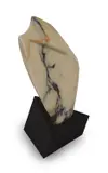 Little Heart Paonezza marble mounted on marble base 20cm high (7 7/8in.) Executed in 1965 by Thaddeus Koper, 1965, sculpture, offered Jan 2021