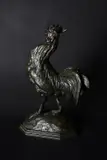 Le Coq by Alfred Barye, bronze, sold Dec 2020