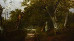 Deer in a country landscapeOil on canvas 54 x 98.5cm (21¼ x 38¾ in.) by John Middleton, oil, offered Nov 2020