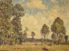 Untitled by James Charles, oil, sold Nov 2020