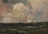 Lytton by Neville Edward, oil, sold Nov 2020
