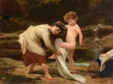 The Lost Heir by Philip Richard Morris, Oil on canvas, offered Nov 2020
