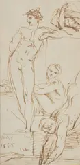 Untitled by John Hayter, drawing, sold Nov 2020