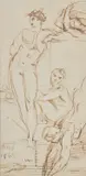 Untitled by John Hayter, drawing, sold Nov 2020