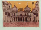 Brighton Pavilion by Robert Tavener, screenprint, sold Apr 2022