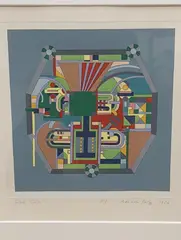 Untitled by Eduardo Paolozzi, 1986, screenprint, sold Apr 2022