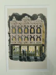 High Street by Eric Ravilious, lithograph, sold Apr 2022