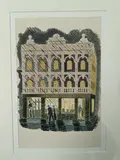 High Street by Eric Ravilious, lithograph, sold Apr 2022