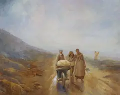 A Misty Day by James Walter Gozzard, watercolour, offered Apr 2022