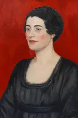 Untitled by Harold Knight, oil on canvas, sold Mar 2022