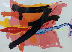 Flame by Vanda Harvey, print, sold Mar 2022