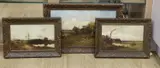 River landscapes by William Manners, 1891, oil, sold Mar 2022
