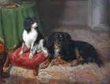 Untitled by Edwin Henry Landseer, Oil on canvas relined, sold Mar 2022