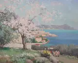 A Spring Festival in Italyoil on canvassigned and inscribed by Arthur Bernard Bateman, oil on canvas, sold Mar 2022