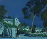 Untitled by Albert Moulton Foweraker, oil on board, sold Mar 2022