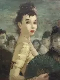 Untitled by Dietz Edzard, Oil on canvas relined within the past, sold Mar 2022