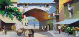 The Archway at Cap d by Cecil Rochfort D'Oyly-John, oil on canvas, sold Mar 2022