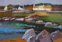 Ardtun No.1 by Donald McIntyre, oil on board, sold Mar 2022