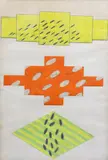 Collage of three drawingspastel on paperJuda Roman Gallery label verso55 by Jeremy Moon, 1969, Collage of three drawings pastel on paper Juda Roman Gallery label verso, sold Mar 2022
