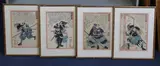 Eight woodblock prints by Utagawa Kuniyoshi, print (other), sold Mar 2022