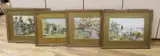 Villa Sahel Algier, Garden Terrace, Rose garden and one other by Ella Du Cane, watercolor, sold Mar 2022