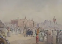 Brighton from the Pier by Frederick Edward Joseph Goff, watercolour, sold Mar 2022