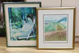 Female nude by Camille Hilaire, lithograph, offered Mar 2022