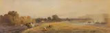 Autumn, Steyning by Robert Thorne Waite, watercolour, sold Feb 2022