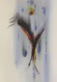 Space Movement by William J.B. Newcombe, watercolour, sold Feb 2022