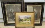 Lewes Castle by Howard Gaye, 1895, watercolour, sold Feb 2022