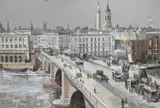 London Bridge 1910 by Harley Crossley, oil on canvas, sold Feb 2022