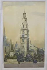 Untitled by William Dacres Adams, watercolour, sold Feb 2022