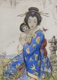 The Butterfly by Robert Herdman-Smith, etching, sold Feb 2022