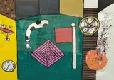 Magic Picture No.1 by Alan Davie, 1977, print, sold Feb 2022