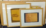 Six inkjet prints by Sandra Blow, 2005, photograph, sold Feb 2022
