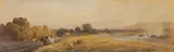 Autumn, Steyning by Robert Thorne Waite, watercolour, offered Feb 2022