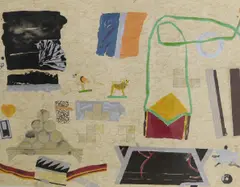 Still life by Elizabeth Blackadder, lithograph, sold Feb 2022