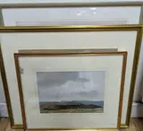 Untitled by Walter Robert Stewart Acton, Chalk Pit and Newhaven, largest, sold Feb 2022